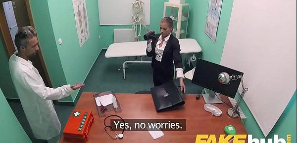  Fake Hospital Sexy Czech estate agent loves sucking and fucking docs cock